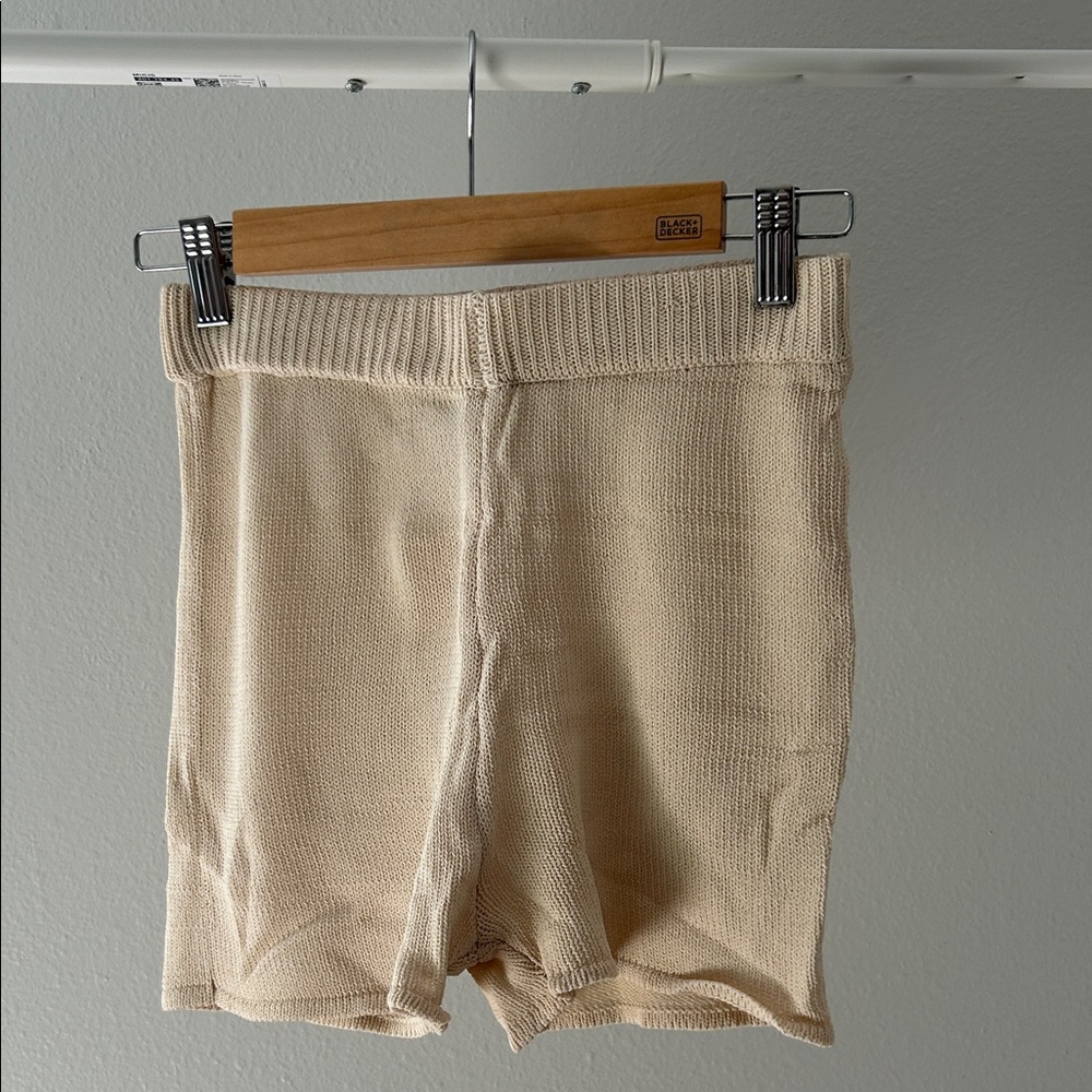 Zara Resortwear Knit Shorts